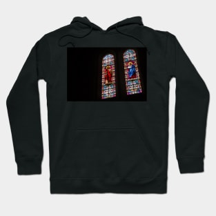 Two windows. Hoodie